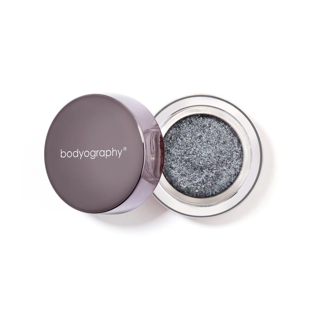 BODYOGRAPHY GLITTER PIGMENT SOIREE -GUN METAL GRAY