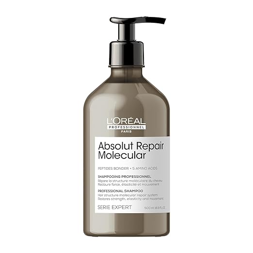 LOREAL ABSOLUT REPAIR MOLECULAR SHAMPOO 500ML