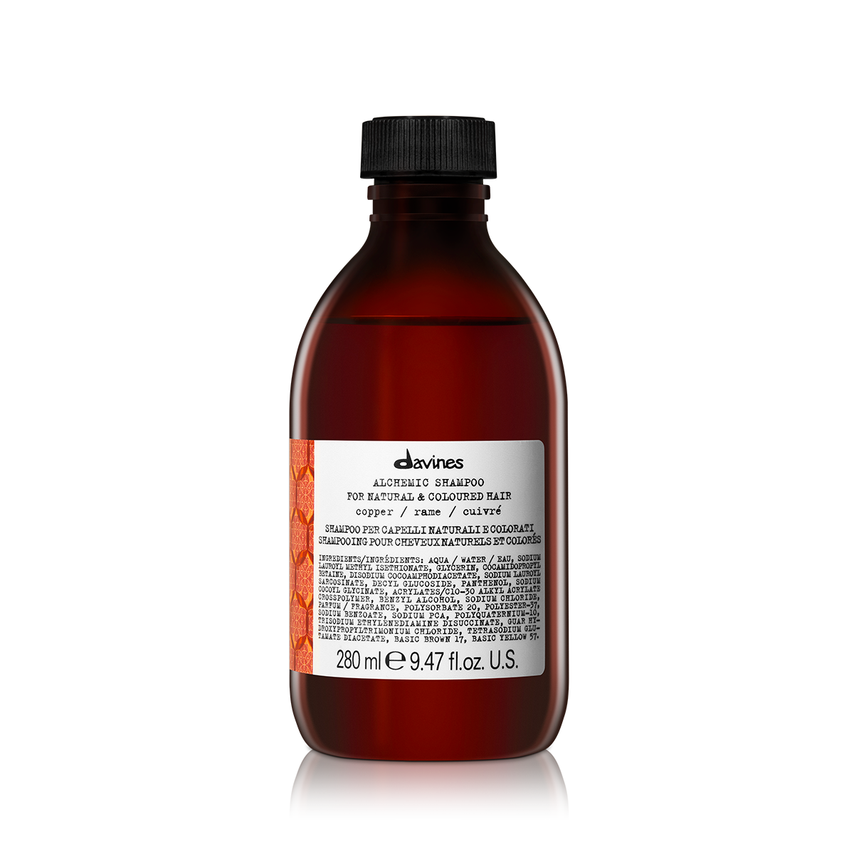 DAVINES ALCHEMIC SHAMPOO COPPER 280ML