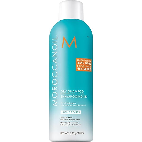 MOROCCANOIL DRY SHAMPOO LIGHT TONES 300ML