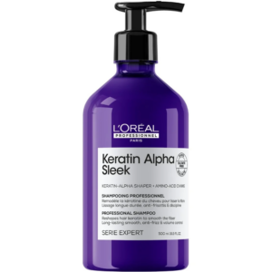 LOREAL KERATIN ALPHA SLEEK SHAMPOO 500ML